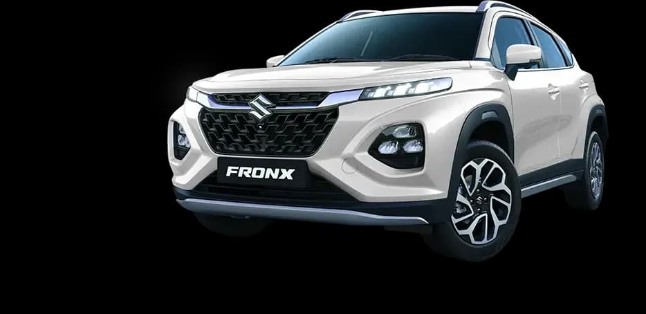 Maruti Suzuki NEXA FRONX in Arctic White compact SUV