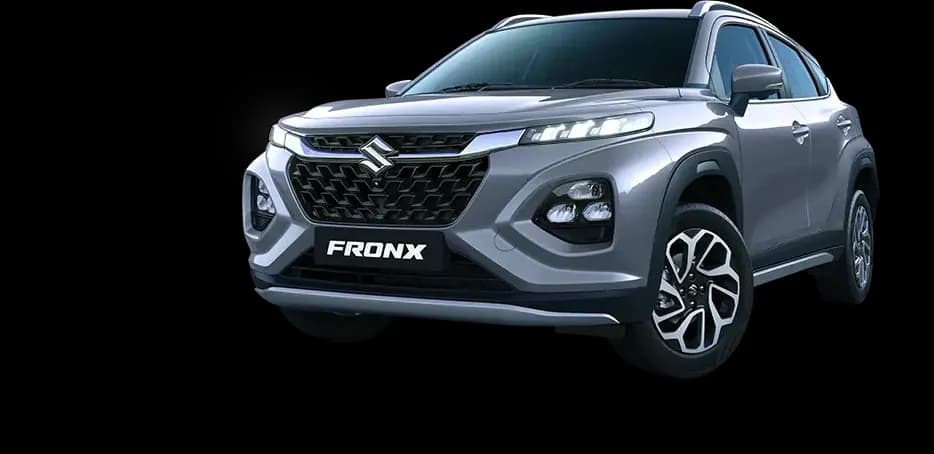Maruti Suzuki NEXA FRONX in Splendid Silver compact SUV