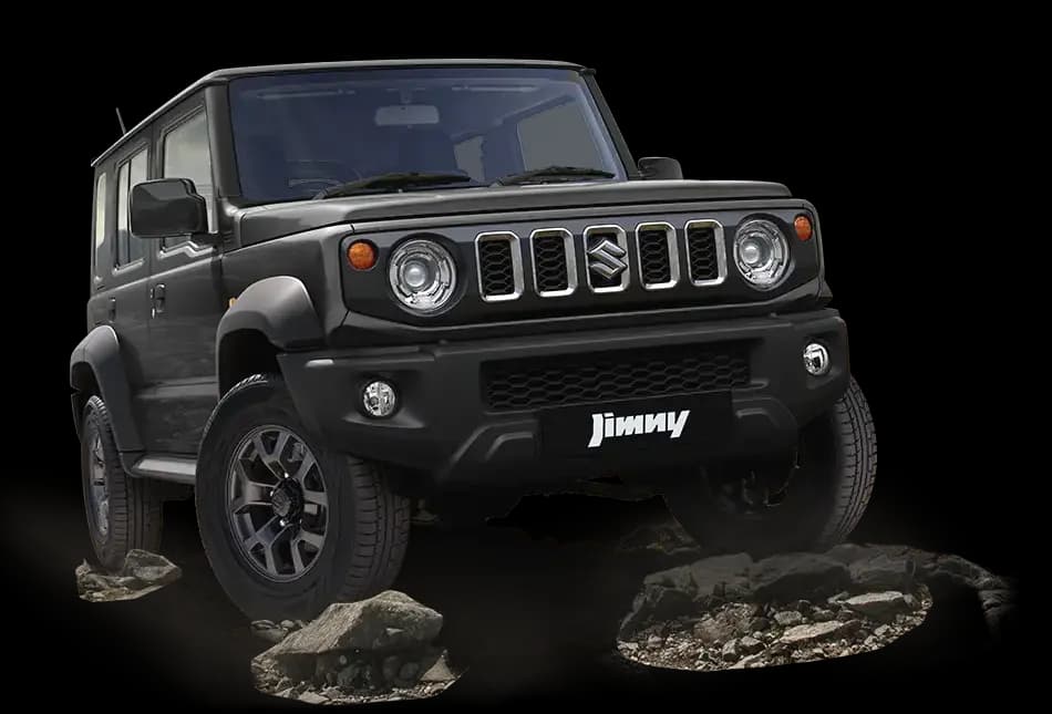 Maruti Suzuki NEXA Jimny in Sizzling Red off-road SUV