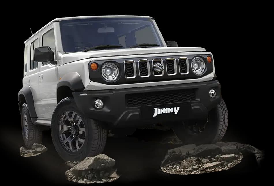 Maruti Suzuki NEXA Jimny in Pearl Arctic White off-road SUV