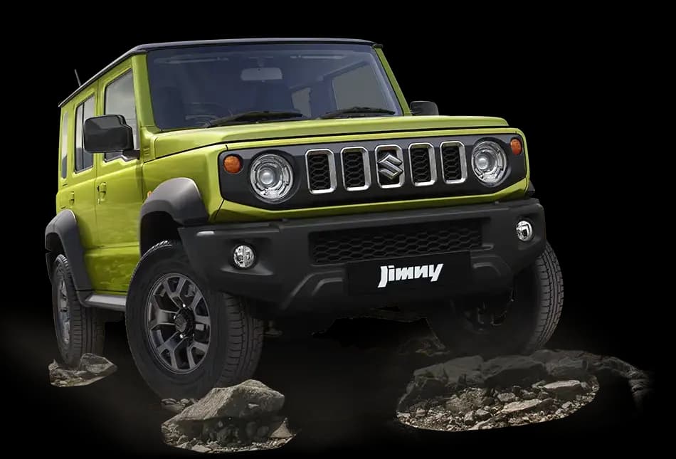 Maruti Suzuki NEXA Jimny in Pearl Arctic White off-road SUV