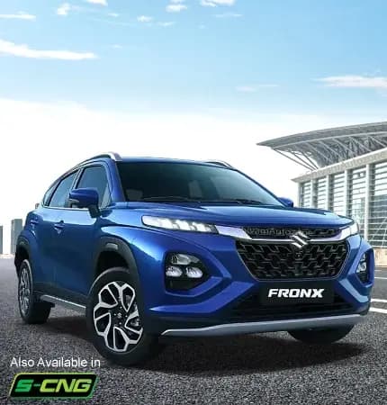 Maruti Suzuki Fronx compact SUV coupe in Mumbai