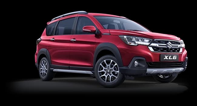 Maruti Suzuki NEXA XL6 Opulent Red premium 6-seater MPV