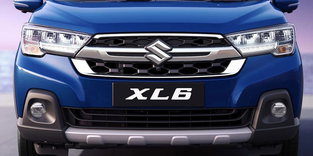NEXA Maruti Suzuki XL6 with Bold Front Grille with Sweeping X-Bar Element camera in Mumbai, Thane and Palghar at Shivam Autzone.