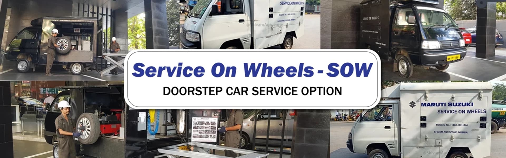 Shivam NEXA Service on Wheels mobile workshop vans