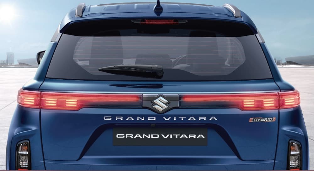 Maruti Suzuki Grand Vitara Comes with Signature Nextra' Tail Lamp